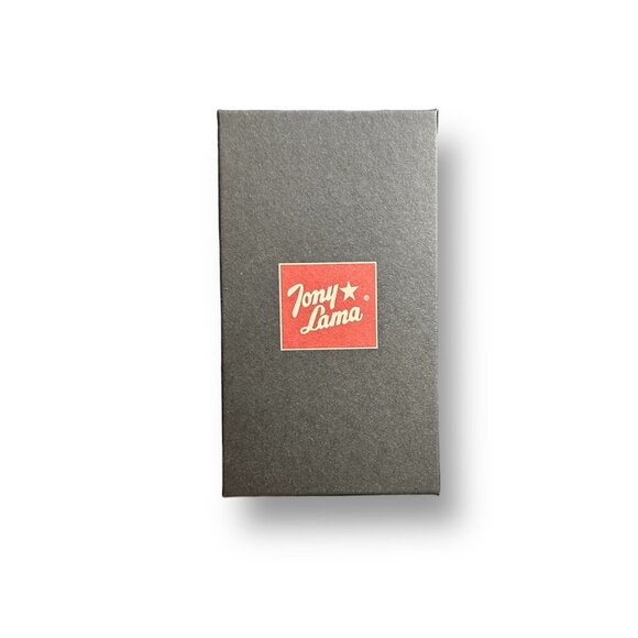 Tony Lama Rodeo Wallet Genuine Leather Blue Aztec RFID Checkbook Western NIB - Picture 7 of 7